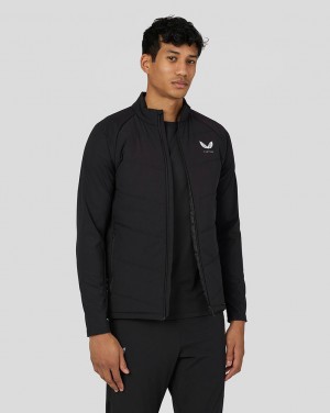 Castore Active Hybrid Jacket Negros | NAMO-57829