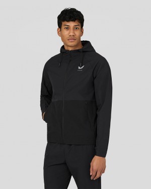 Castore Active Lightweight Woven Jacket Negros | ZFBK-10462