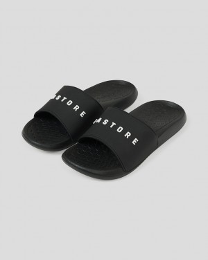 Castore Active Sliders Negros | EORF-79538
