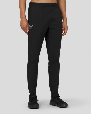 Castore Active Woven Joggers Negros | KPXU-89351