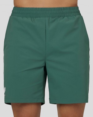 Castore Active Woven Shorts Verdes | BRPF-50416