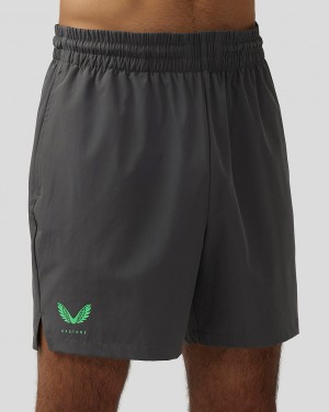 Castore Adapt 7” Stretch Woven Shorts Gunmetal | SUKH-81762