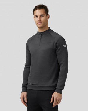 Castore Aeroscuba 1/4 Zip Gunmetal | DASK-14869