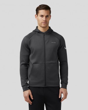 Castore Aeroscuba Zip-Through Hoodie Gunmetal | PZGM-21073