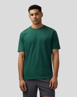 Castore Apex Aeromesh T-Shirt Verdes | SGYA-92351