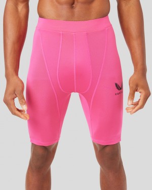 Castore Baselayer Shorts Rosas | FRTX-31640