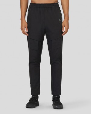 Castore Flex Woven Cargo Joggers Negros | EIXD-45026