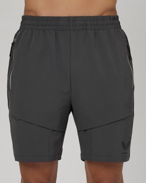 Castore Flex Woven Cargo Shorts Gunmetal | MLWB-12907