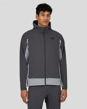 Castore Flex Woven Jacket Gunmetal | WBCR-76329