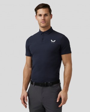 Castore Golf Essential Polo Azul Marino | BRZF-80145