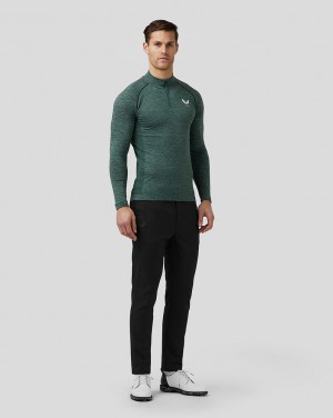 Castore Golf Water-Resistant Trousers Negros | UWYK-60492