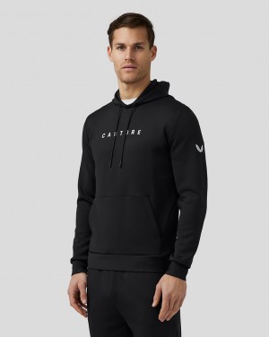 Castore Scuba Hoodie Negros | VBKN-61248