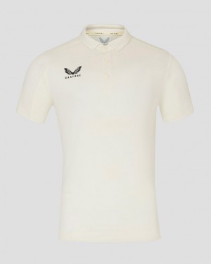 Castore Unisex Short Sleeve Cricket Polo | ARYO-10952