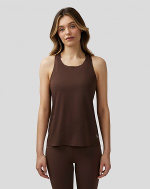 Castore Zone Breathable Performance Tank Marrom | BCHZ-84603