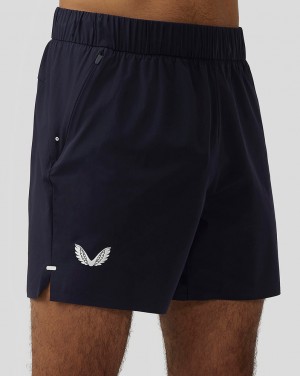 Castore Zone Lightweight Ventilated (6”) Training Shorts Azul Marino | YPRZ-96581